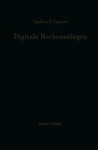 Produktbild: Digitale Rechenanlagen