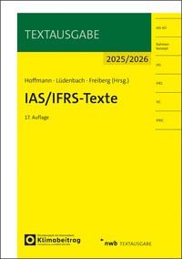 Produktbild: IAS/IFRS-Texte 2025/2026