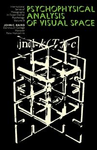Produktbild: Psychophysical Analysis of Visual Space