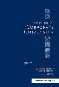 Produktbild: Landmarks in the History of Corporate Citizenship