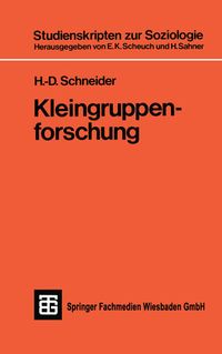 Produktbild: Kleingruppenforschung