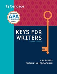 Produktbild: Keys for Writers (with 2019 APA Updates and MLA 2021 Update Card)