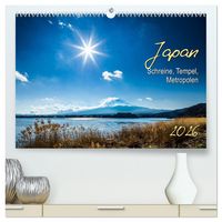 Produktbild: Japan - Schreine, Tempel, Metropolen (hochwertiger Premium Wandkalender 2026 DIN A2 quer), Kunstdruck in Hochglanz