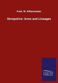 Produktbild: Shropshire: Arms and Lineages