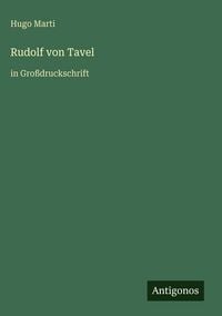 Produktbild: Rudolf von Tavel