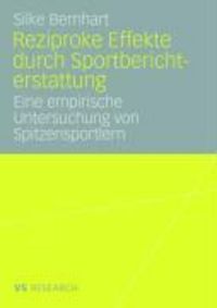 Produktbild: Reziproke Effekte durch Sportberichterstattung