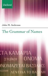 Produktbild: The Grammar of Names