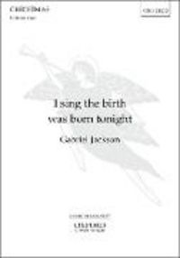 Produktbild: I sing the birth was born tonight