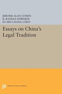 Produktbild: Essays on China's Legal Tradition