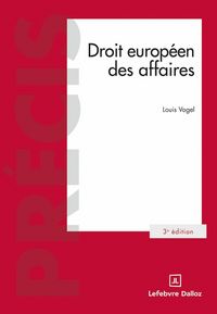 Produktbild: Droit europ&eacute;en des affaires (3e Edition)