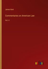 Produktbild: Commentaries on American Law