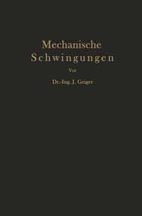 Produktbild: Mechanische Schwingungen und ihre Messung