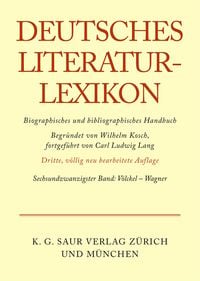 Produktbild: Deutsches Literatur-Lexikon / V&ouml;lckel - Wagner