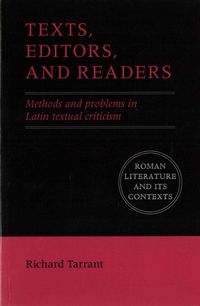Produktbild: Texts, Editors, and Readers