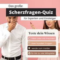 Produktbild: Das gro&szlig;e Scherzfragen-Quiz f&uuml;r Experten und Einsteiger