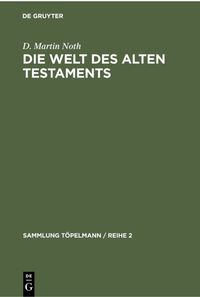 Produktbild: Die Welt des Alten Testaments