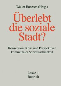 Produktbild: &Uuml;berlebt die soziale Stadt?