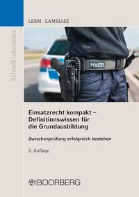 Produktbild: Einsatzrecht kompakt - Definitionswissen f&uuml;r die Grundausbildung