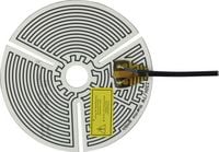 Produktbild: Thermo TECH Polyester Heizfolie selbstklebend 230 V/AC 7W Schutzart IPX4 (&Oslash;) 140mm