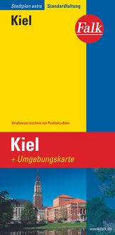 Produktbild: Falk Stadtplan Extra Standardfaltung Kiel