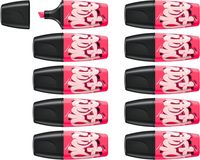 Bild vom Artikel STABILO Marker BOSS ORIGINAL MINI by Snooze One, Pink, 10er Set vom Autor 