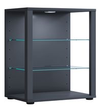 Produktbild: Holz Glas Stand Vitrine Sammelvitrine Glasol L