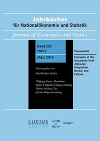 Produktbild: Corruption at the Grassroots-level - Between Temptation, Norms, and Culture