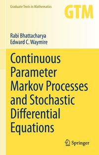 Produktbild: Continuous Parameter Markov Processes and Stochastic Differential Equations