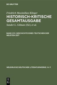 Produktbild: Geschichte eines Teutschen der neusten Zeit