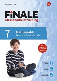Produktbild: FiNALE Klassenarbeitstraining Mathe 7 RS GES