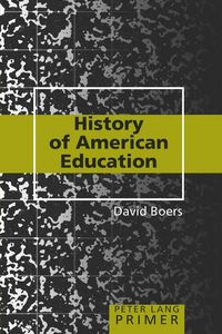 Produktbild: History of American Education Primer