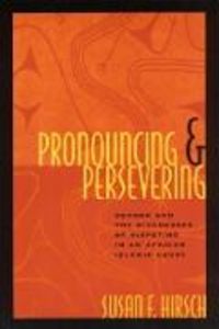 Produktbild: Pronouncing & Persevering