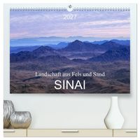 Produktbild: Sinai - Landschaft aus Fels und Sand (hochwertiger Premium Wandkalender 2027 DIN A2 quer), Kunstdruck in Hochglanz