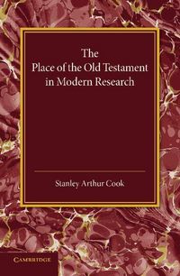 Produktbild: The Place of the Old Testament in Modern Research