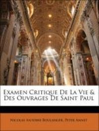 Produktbild: Annet, P: Fre-Examen Critique De La Vie