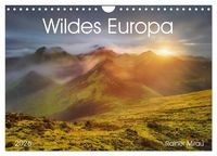 Produktbild: Wildes Europa 2026 (Wandkalender 2026 DIN A4 quer), CALVENDO Monatskalender