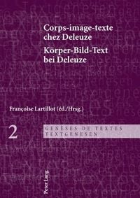 Produktbild: Corps-image-texte chez Deleuze- K&ouml;rper-Bild-Text bei Deleuze