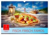 Produktbild: Fisch. Frisch. Famos. (Wandkalender 2027 DIN A3 quer), CALVENDO Monatskalender
