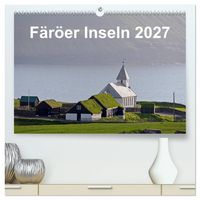 Produktbild: F&auml;r&ouml;er Inseln 2027 (hochwertiger Premium Wandkalender 2027 DIN A2 quer), Kunstdruck in Hochglanz
