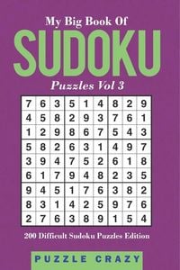 Produktbild: My Big Book Of Soduku Puzzles Vol 3