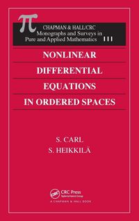 Produktbild: Nonlinear Differential Equations in Ordered Spaces