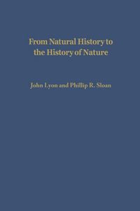 Produktbild: From Natural History to the History of Nature