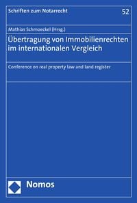 Produktbild: &Uuml;bertragung von Immobilienrechten im internationalen Vergleich