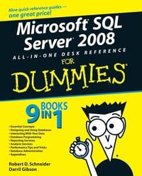 Produktbild: Microsoft SQL Server 2008 All-in-One Desk Reference For Dummies