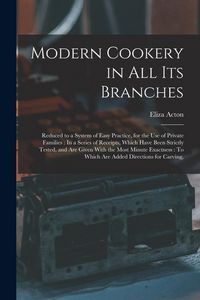 Produktbild: Modern Cookery in All Its Branches
