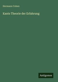 Produktbild: Kants Theorie der Erfahrung