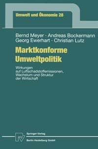 Produktbild: Marktkonforme Umweltpolitik
