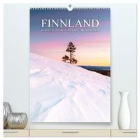 Produktbild: Finnland - Winter Wunderland (hochwertiger Premium Wandkalender 2027 DIN A2 hoch), Kunstdruck in Hochglanz