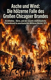 Produktbild: Asche und Wind: Die h&ouml;lzerne Falle des Gro&szlig;en Chicagoer Brandes