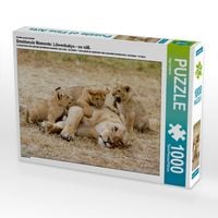 Produktbild: CALVENDO Puzzle Ein Motiv aus dem Kalender Emotionale Momente: L&ouml;wenbabys - so s&uuml;&szlig;. | 1000 Teile Lege-Gr&ouml;&szlig;e 64x48cm Foto-Puzzle f&uuml;r gl&uuml;ckliche Stunden